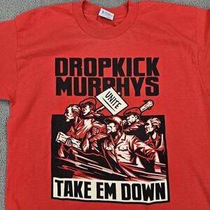 Drop Kick Murphy_S Unite Take Em Down Shirt Red